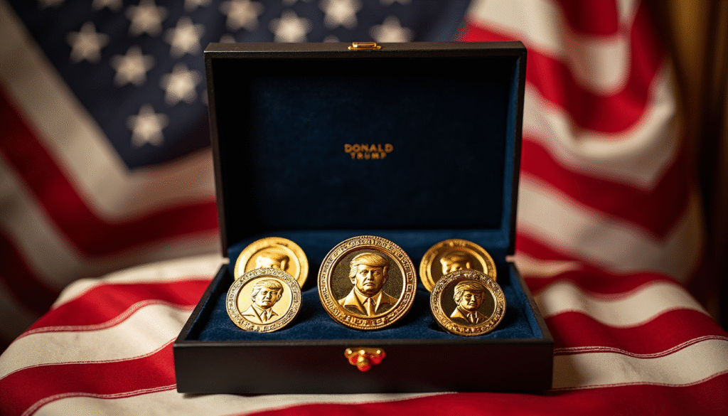 Donald Trump Golden Badge 