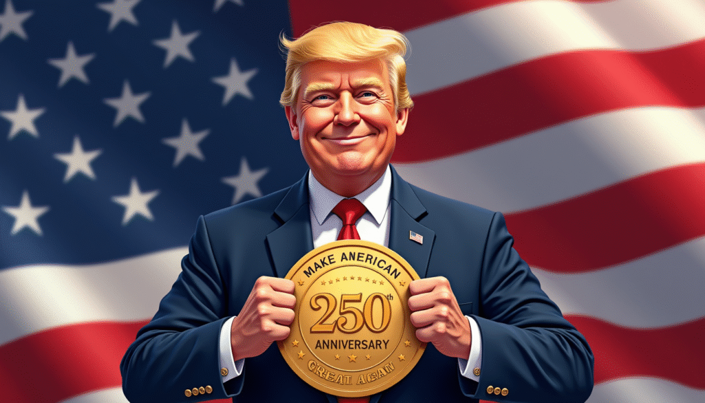  Donald Trump Golden Badge